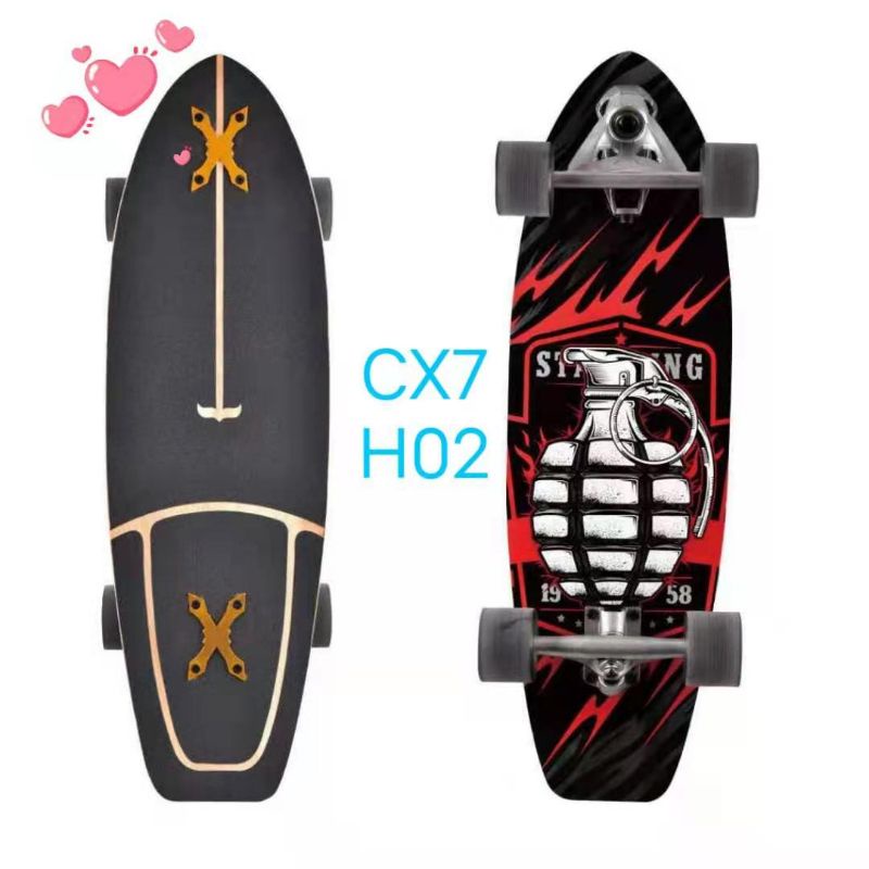 {พร้อมส่งจากไทย}​SurfSkate เซิร์ฟเสก็ต CX7 30 สเก็ตบอร์ด Surf skateboard สามารถเลี้ยวซ้ายและขวา