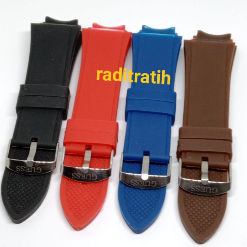 GUESS สายนาฬิกายาง UGuess GC Guess super watch