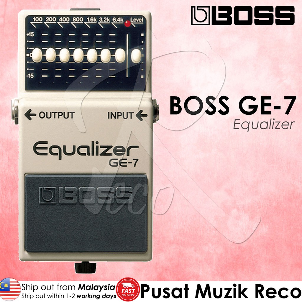 แป้นเหยียบกีตาร์ Boss GE-7
