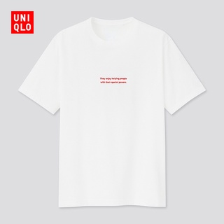 เสื้อแฟชั่นผญ2022 อื่นๆ เสื้อแฟชั่นผญ sexy เสื้อยืด พิมพ์ลาย UNIQLO LINE Friends Friends 435136 Tee