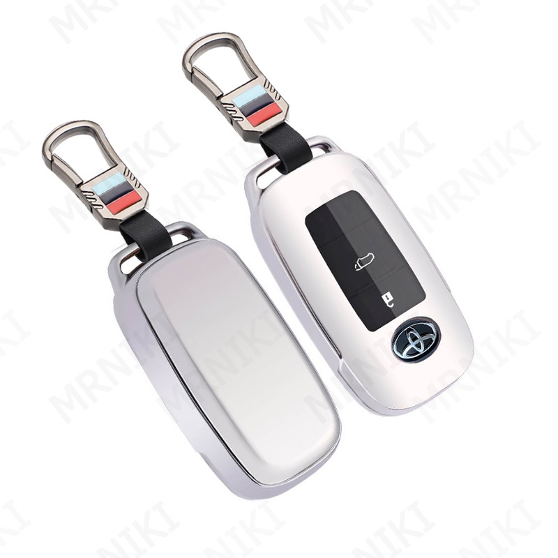 เคสกุญแจรีโมทรถยนต์ TPU โครเมี่ยม สําหรับ Toyota Yaris Cross 2024 Yaris Ativ 2024 Ativ VELOZ 2023 VE