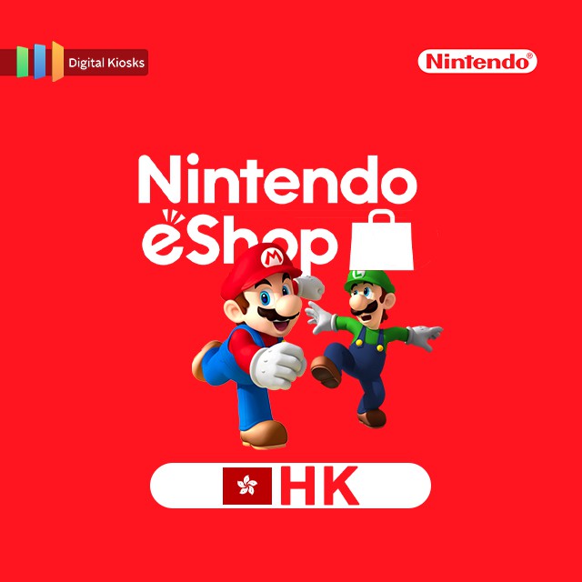 -HK- Nintendo eShop gift card [Digital codes] Hongkong โค้ดแท้ 100%