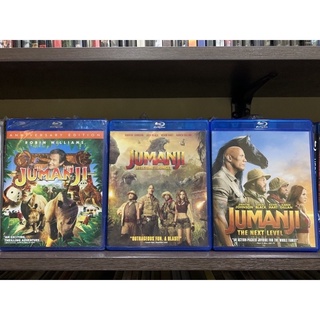 Jumanji Blu-ray Collection แผ่นแท้ มีเสียงไทย บรรยายไทย ครบ 3 ภาค