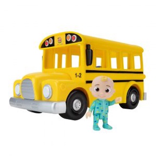 Cocomelon Musical Yellow School Bus ของเล่นสำหรับเด็ก