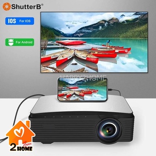 โปรเจคเตอร์ ShutterB รุ่น Akey7S  ภาพคมชัดระดับ Full HD 8,000 High Lumens  รับประกัน 1 ปี