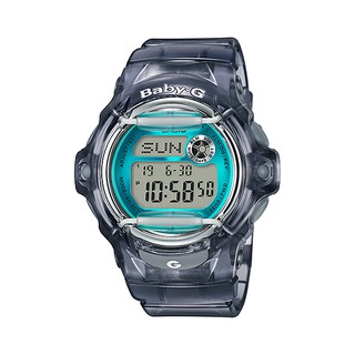 นาฬิกา Casio Baby-G STANDARD DIGITAL รุ่น BG-169R-8B (Jelly ดำใสเทอร์ควอยซ์) ของแท้ รับประกัน 1 ปี