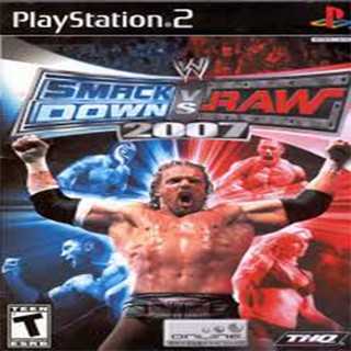 แผ่นเกมส์[PlayStation2] WWE SmackDown vs. Raw 2007