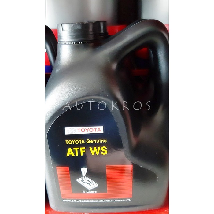 ⚡️FLASH SALES⚡️ของแท้ น้ำมันเกียร์ออโต้ TOYOTA ATF WS (4L)