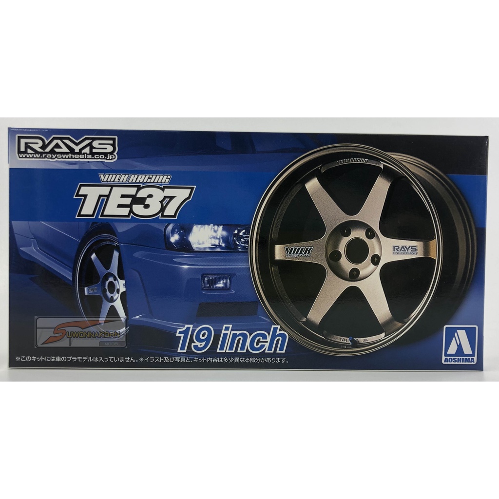 Aoshima 1/24 Volk Racing TE37 19inch