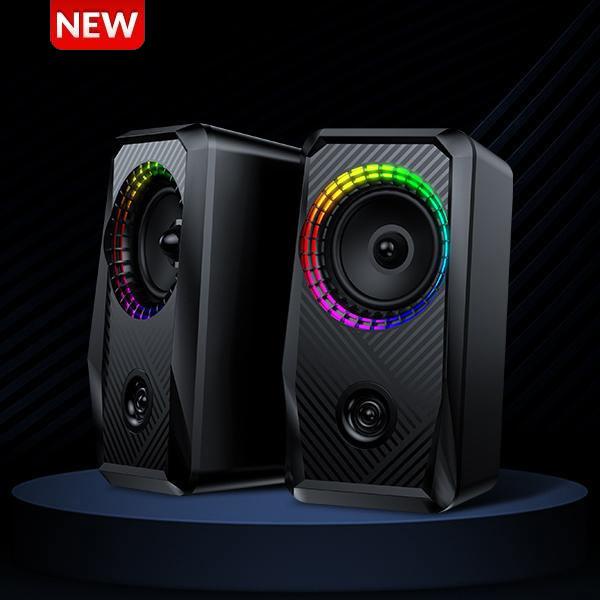 GAMEN GS5 แล็ปท็อป/PC/Gaming Soundbar ลําโพง RGB แบบพกพา Super Bass