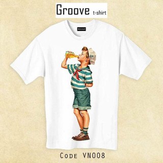 เสื้อยืดลายวินเทจ แนวๆ ใส่ได้ทุกยุค Groovetshirt