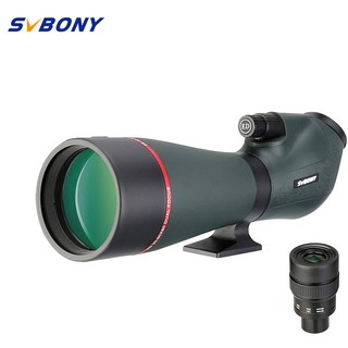 Svbony SV406P กล้องโทรทรรศน์ ซูมได้ 20-60x80 ซูมได้ 80ED โฟกัสคู่ สําหรับดูนก ต่อรอง