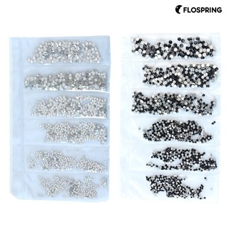 ( Cod ) กลิตเตอร์ Rhinestones Diy สําหรับตกแต่งเล็บ 1600 ชิ้น