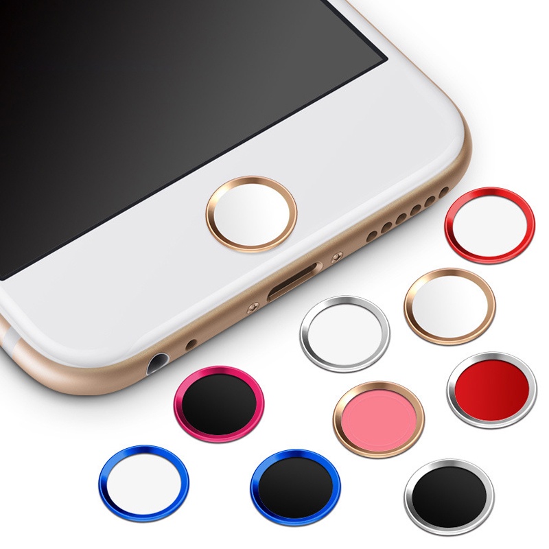 INEX2SHOP ตัวครอบปุ่มโฮม สติ๊กเกอร์ถนอมปุ่มโฮม ตัวครอบ ปุ่มโฮม Iphone สแกนลายนิ้วมือได้