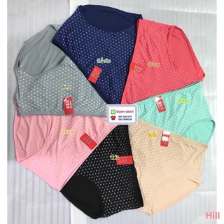 เสื้อในไร้โครง ◆∈กางเกงในไซส์ใหญ่ จัมโบ้ XXXXL  ลายจุด #ผ้าคอตตอน ผ้านุ่ม ใส่สบายค่ะ ระบายอากาศได้ดี #เอวไม่ม้วนมากองใต้
