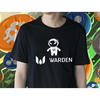 เสื้อยืด WARDEN Swap bitcoin  Crypto คริปโต  Cotton Comb 30 พรีเมี่ยม แบรนด์ IDEA T-SHIRTS