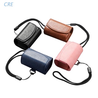 Cre เคสหูฟังไร้สาย หนัง PU กันกระแทก กันฝุ่น แม่เหล็ก สําหรับ Sony-WF 1000XM4