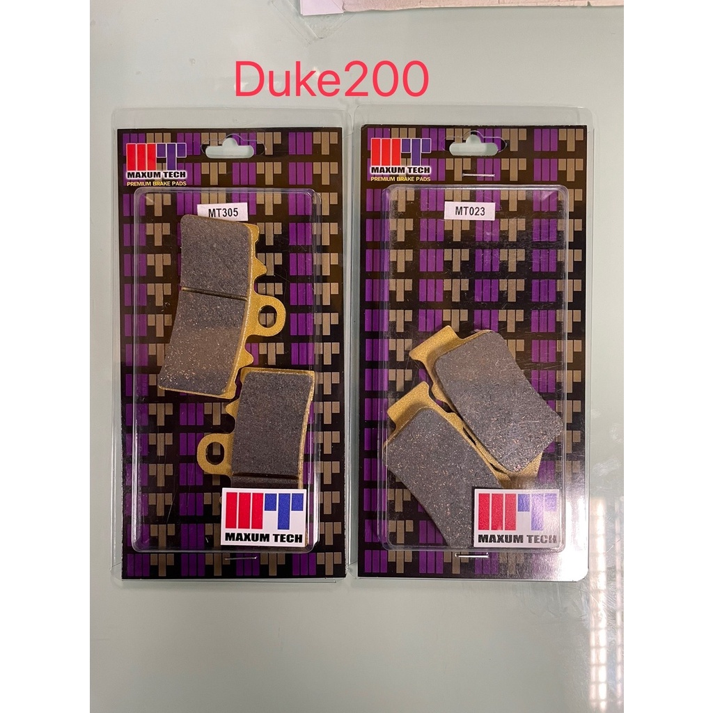 ผ้าเบรคสำหรับ KTM Duke125 ,Duke200 ,Duke250 ,Duke390 ,RC200, RC250 ,RC390