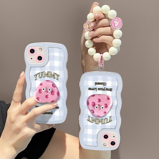 เคสโทรศัพท์มือถือ ลายการ์ตูนชีส คลื่น พร้อมขาตั้ง สําหรับ OPPO a3s A16 A16S A5 2020 A9 2020 A53 2020 A33 2020 A77 5G A9 F11 A31 2020