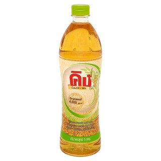 King Rice Bran Oil 100% น้ำมันรำข้าว 100% (ผ่านกรรมวิธี) ตรา คิง 1 ลิตร