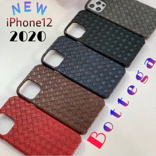 New iPhone12 เคสหนังลายสาน Bottega งานกล่อง เกรดพรีเมียม