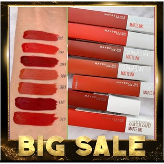 7 สีใหม่!!! Maybelline Super Stay matte Ink