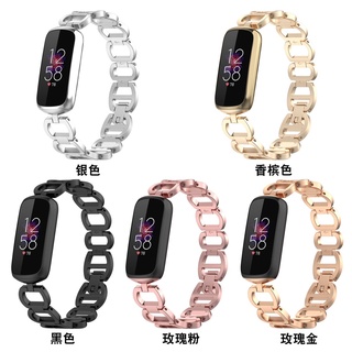 Fitbit Luxe สายนาฬิกาข้อมือสแตนเลสคลาสสิกสําหรับ Luxe