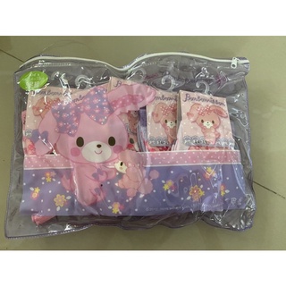 ถุงเท้าเด็ก Sanrio Bonbonribbon ของแท้ นำเข้าจากญี่ปุ่น size 14-19cm แพ๊ค 5 คู่พร้อมซองพลาสติก