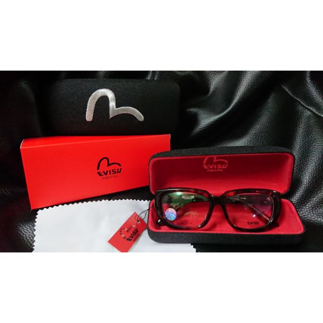 🇯🇵 EVISU EYEWEAR EVH-8255 สีกระแเดง ของใหม่ แท้ 100%
