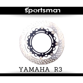 จานเบรค YAMAHA R3 300mm สีดำ