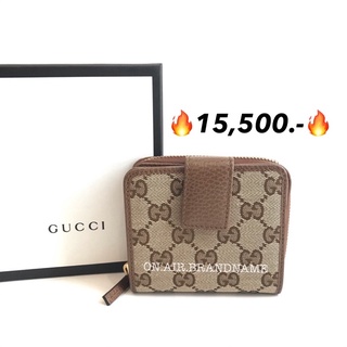 New gucci compact wallet น่ารัก คุ้มค่า