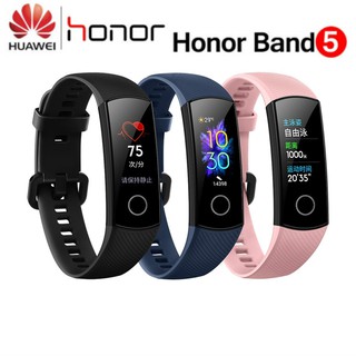 Original Huawei Honor Band 5 สายรัดข้อมือ สมาร์ทแบนด์ [รองรับภาษาอังกฤษ]