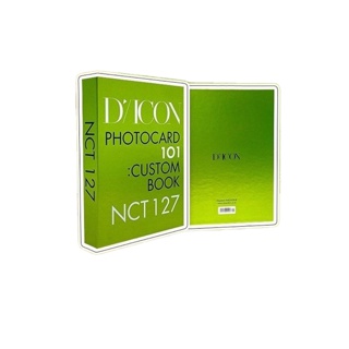 [พร้อมส่ง] NCT 127 PHOTOCARD 101:CUSTOM BOOK / DICON