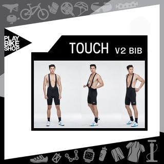 กางเกงเอี๊ยมจักรยาน TOUCH รุ่น V2 Bib Short