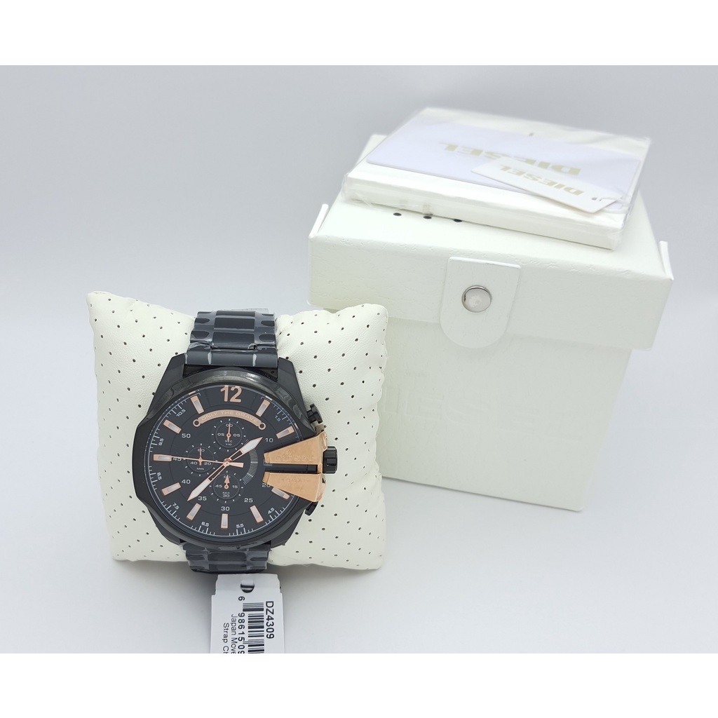 นาฬิกา DIESEL MEN'S DZ4309 53 MM MEGA CHIEF QUARTZ พร้อมกล่อง (ใหม่)
