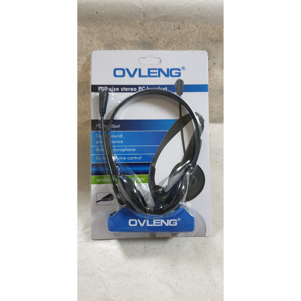 OVLENG OV-L900MV 3.5 มิลลิเมตรชุดหูฟังสเตอริโอหูฟังหูฟังพร้อมไมโครโฟน