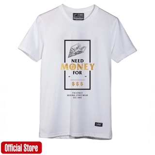 เสื้อยืดผ้าฝ้ายพิมพ์ลาย【COD】 7th Street เสื้อยืด รุ่น JMY001 COMING CLUB