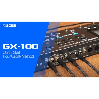 Boss GX-100 Guitar Effects Processor โปร 9/9 แถมกล่องใส่เอฟเฟค Boss GX-100  1 ใบ ทักแชทรับโบนัสทันที