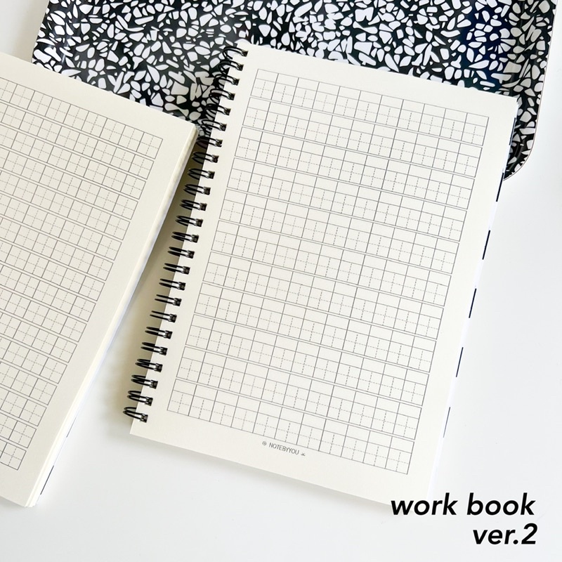 [สันขดลวด] สมุดคัดจีน ver.2 | work book (nby)