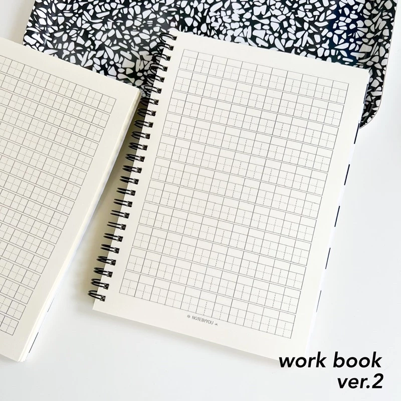[สันขดลวด] สมุดคัดจีน ver.2 | work book (nby)