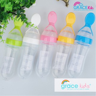 Grace Kids ที่ป้อนอาหารแบบซิลิโคน ที่ป้อนอาหารเด็กทารก ที่ป้อนอาหารเหลว