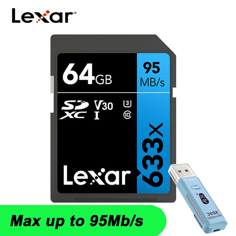 FREE Gift Available Stock Lexar Memory Card 633x 32GB Micro SD 64GB