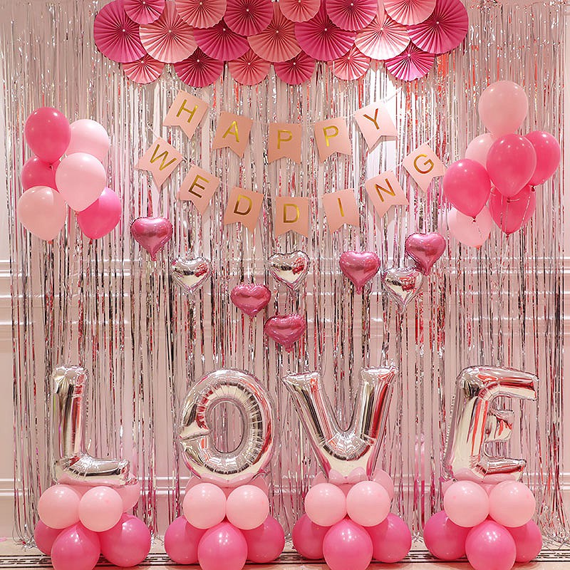 Tinsel Backdrop Party Decoration 1x2m ม่านฟอยล์ ม่านสายรุ้ง แบล็คดรอป