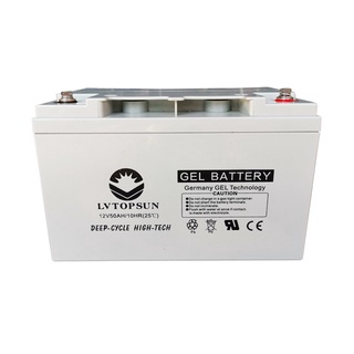 LVtopsun deep cycle gel 12V 50A-200A(แบตเตอรี่)