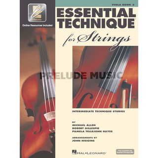 (โค้ดINCSM2Lลด70฿) (Viola) ESSENTIAL TECHNIQUE FOR STRINGS WITH EEI Viola (HL00868075)