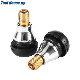 1pcs TR412 AC Tire Valves brass Chrome Tubeless wheel valve for cars motorcycles