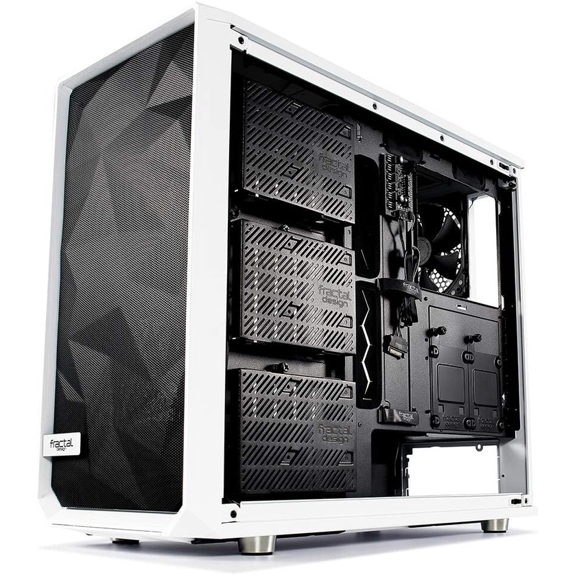 Fractal Design ( FD-CA-MESH-S2-WT-TGC )  PC Case White #5