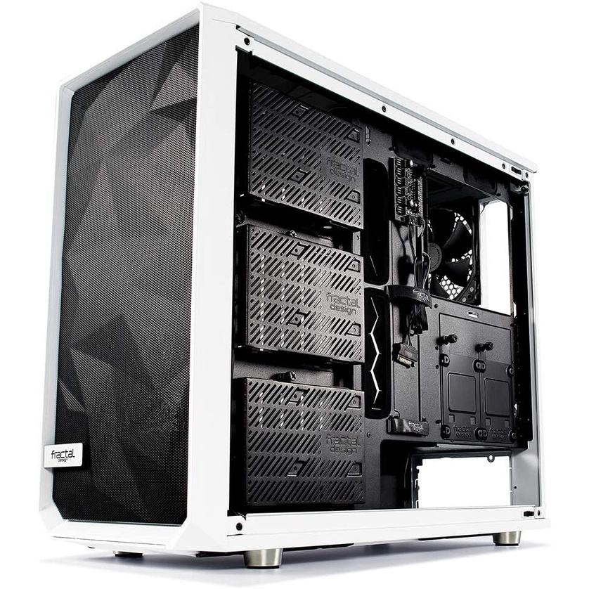 Fractal Design ( FD-CA-MESH-S2-WT-TGC ) PC Case White #7