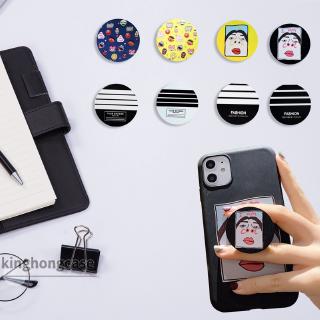 Simple Phone Stand Airbag Finger Holder TPU  Couple Series Cartoon Mobile Ring