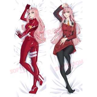 Zero Two Darling in the FRANXX Dakimakura ปลอกหมอน แบบนิ่ม ลายอนิเมะญี่ปุ่น ขนาด 50x150 ซม. สําหรับโซฟา เตียง DK2507